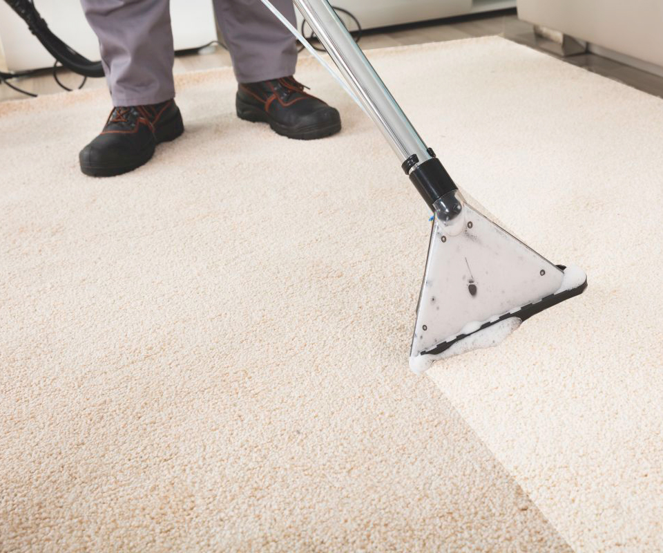 Our professional cleaner providing carpet cleaning services in Brooklyn
