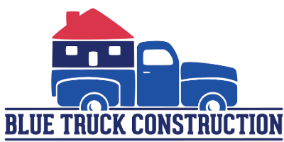 Blue Truck Construction logo Blue Truck Construction logo